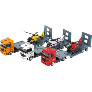 Toi-Toys Camion en Métal avec Remorque et Hélicoptère - camion jouet avec hélicoptère - Publicité Toi-Toys Camion en Métal avec Remorque et Hélicoptère - camion jouet avec hélicoptère - Publicité