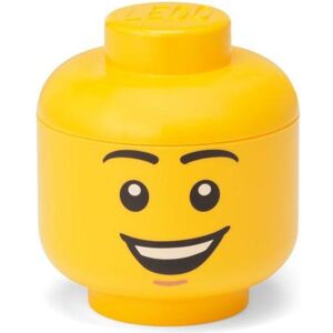 Tête de rangement LEGO mini - Boîte à empiler - Publicité Tête de rangement LEGO mini - Boîte à empiler - Publicité