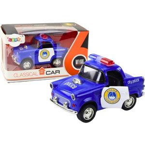 Lean Toys Polizei 1:38 mit blauem Antrieb - Publicité Lean Toys Polizei 1:38 mit blauem Antrieb - Publicité