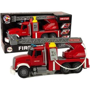 Lean Toys Rote Feuerwehr mit Wassergeräuschen und Lichtern - Publicité Lean Toys Rote Feuerwehr mit Wassergeräuschen und Lichtern - Publicité