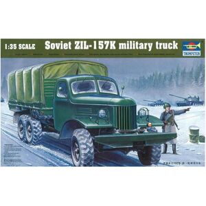 Maquette militaire camion ZIL-157K soviétique 6x6 - Trumpeter - Publicité Maquette militaire camion ZIL-157K soviétique 6x6 - Trumpeter - Publicité