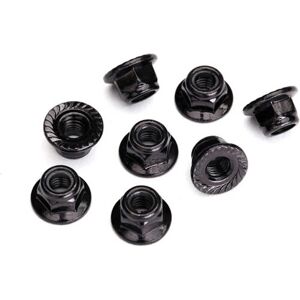 Traxxas 5mm écrou de blocage avec bride (acier, denté noir) (8) - Publicité Traxxas 5mm écrou de blocage avec bride (acier, denté noir) (8) - Publicité