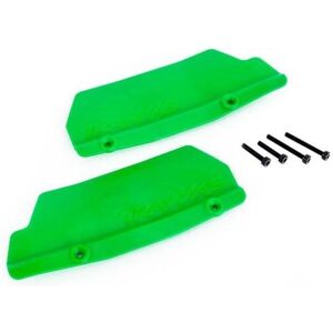 Traxxas mud-guards vert l/r + vis - Publicité Traxxas mud-guards vert l/r + vis - Publicité