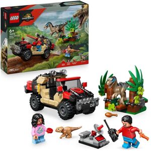 Jurassic World 76972 Nik avant le raptor et la voiture (LEGO Jurassic World) - Publicité Jurassic World 76972 Nik avant le raptor et la voiture (LEGO Jurassic World) - Publicité