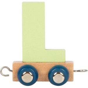 small foot, Lettre en bois + en tissu, Train alphabet polaire lettre L - Publicité small foot, Lettre en bois + en tissu, Train alphabet polaire lettre L - Publicité