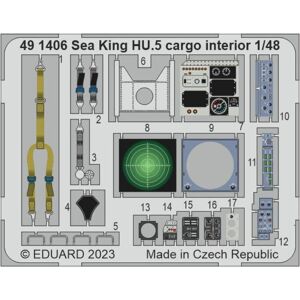 Eduard Sea King HU.5 cargo interior 1/48 - Publicité Eduard Sea King HU.5 cargo interior 1/48 - Publicité