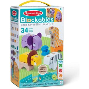 Melissa & Doug Blockables Safari Ensemble de Jeu - Jeu - Publicité Melissa & Doug Blockables Safari Ensemble de Jeu - Jeu - Publicité