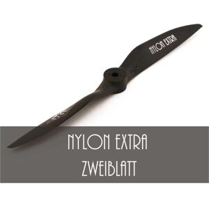 Super nylon extra 55x25 cm 22x10" noir hélice - Publicité Super nylon extra 55x25 cm 22x10" noir hélice - Publicité