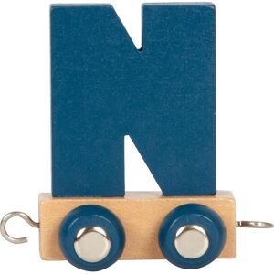 small foot, Lettre en bois + en tissu, Train alphabet polaire lettre N - Publicité small foot, Lettre en bois + en tissu, Train alphabet polaire lettre N - Publicité