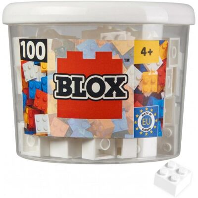 Simba Toys 104114113 - Ensemble de Blocs Blancs - 100 Pièces - Publicité Simba Toys 104114113 - Ensemble de Blocs Blancs - 100 Pièces - Publicité