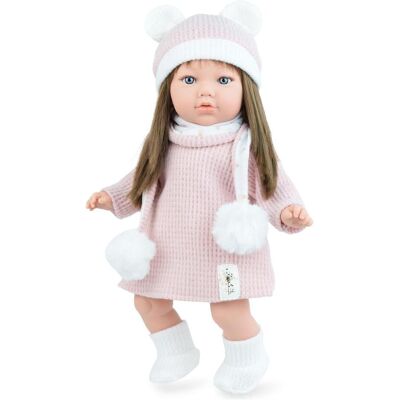 Poupée bébé Marina & Pau 45cm avec bonnet d'hiver - Publicité Poupée bébé Marina & Pau 45cm avec bonnet d'hiver - Publicité