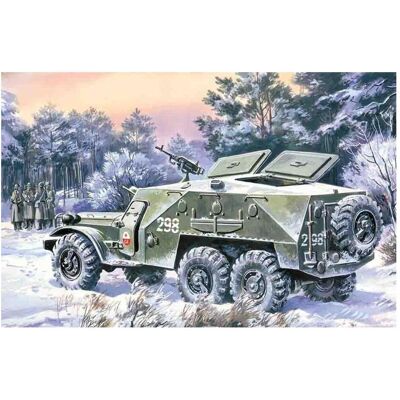 Kit de Modèle Militaire BTR-152K - Échelle 1:72 - Publicité Kit de Modèle Militaire BTR-152K - Échelle 1:72 - Publicité
