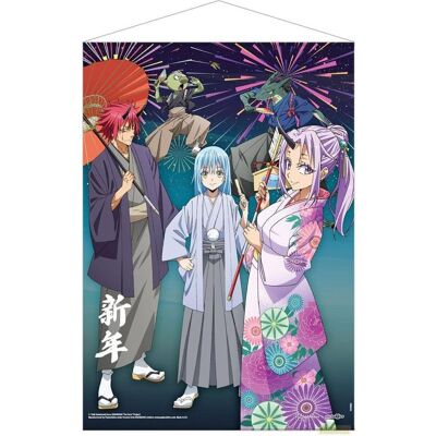 POPbuddies That Time I Got Reincarnated as a Slime Chariot mural Célébrations du Nouvel An 50 x 70 cm - Publicité POPbuddies That Time I Got Reincarnated as a Slime Chariot mural Célébrations du Nouvel An 50 x 70 cm - Publicité