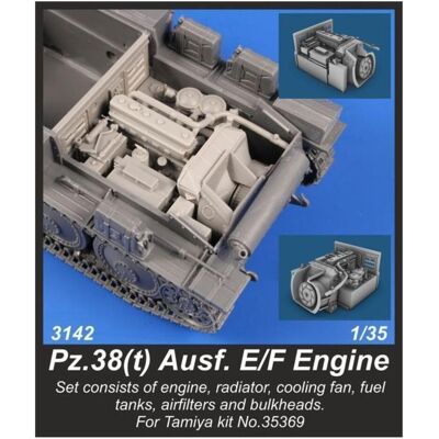 CMK Pz.38(t) version E/F Engine Set - Publicité CMK Pz.38(t) version E/F Engine Set - Publicité