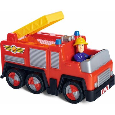 Simba Dickie Pompier Sam Jupiter - Voiture Jouet avec Figur - Publicité Simba Dickie Pompier Sam Jupiter - Voiture Jouet avec Figur - Publicité