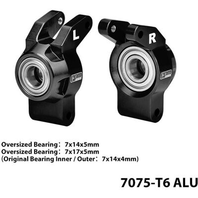 GPM Porte-moyeux arrière en aluminium (pour grands roulements) ARRMA 1/16 Mini Kraton 3S - Publicité GPM Porte-moyeux arrière en aluminium (pour grands roulements) ARRMA 1/16 Mini Kraton 3S - Publicité