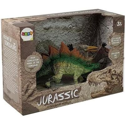 Set de jouets de dinosaures Lean Toys - Stegosaurus, Pteranodon - Publicité Set de jouets de dinosaures Lean Toys - Stegosaurus, Pteranodon - Publicité