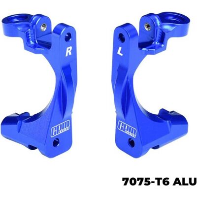 GPM Alu C-Hubs vorne blau Traxxas Jato 4x4 - Publicité GPM Alu C-Hubs vorne blau Traxxas Jato 4x4 - Publicité