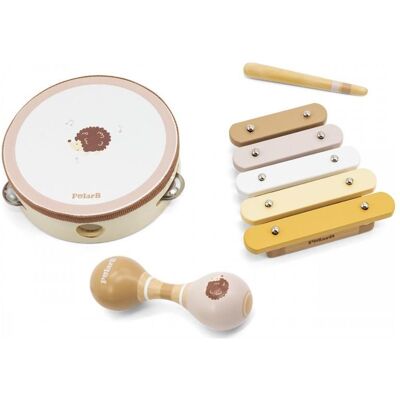 Viga Toys Viga Polarb Musikalsett - Ensemble d'Instruments de Musique - Publicité Viga Toys Viga Polarb Musikalsett - Ensemble d'Instruments de Musique - Publicité