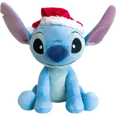 Disney Stitch Plüschtier Plüsch mit Weihnachtsmannmütze, 50 cm (50 cm) - Publicité Disney Stitch Plüschtier Plüsch mit Weihnachtsmannmütze, 50 cm (50 cm) - Publicité