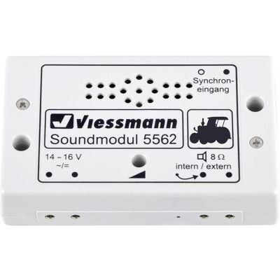 Module sonore 5562 de Viessmann - Matériel de train miniature - Publicité Module sonore 5562 de Viessmann - Matériel de train miniature - Publicité