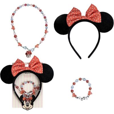 Minnie Mouse Schmuckkit Rosa 3 Stücke (3 pcs) - Publicité Minnie Mouse Schmuckkit Rosa 3 Stücke (3 pcs) - Publicité