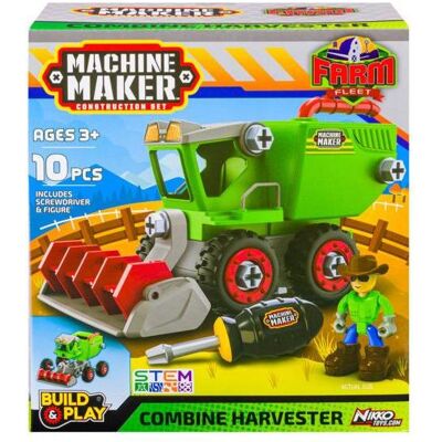 Nikko Farm Vehicles - Combine with character (20cm) - Publicité Nikko Farm Vehicles - Combine with character (20cm) - Publicité