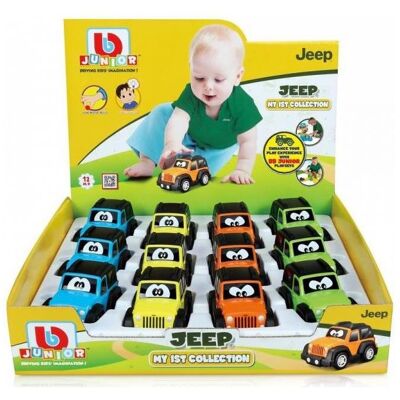 Bburago BB JUNIOR automobilis Jeep My 1st Collection, 16-85100 - Publicité Bburago BB JUNIOR automobilis Jeep My 1st Collection, 16-85100 - Publicité