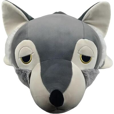 Nemu Nemu Loulou Wolf XXL 66cm - Doudou - Publicité Nemu Nemu Loulou Wolf XXL 66cm - Doudou - Publicité