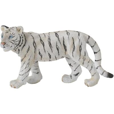 Figurine de tigre blanc CollectA - Réplique d'animal sauvage, Moyenne - 8cm - Publicité Figurine de tigre blanc CollectA - Réplique d'animal sauvage, Moyenne - 8cm - Publicité