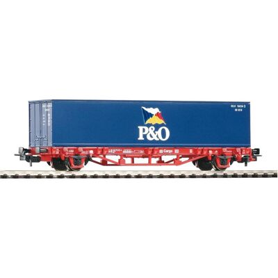 Piko Wagon porte-conteneurs P&O DB-Cargo V (Piste H0) - Publicité Piko Wagon porte-conteneurs P&O DB-Cargo V (Piste H0) - Publicité
