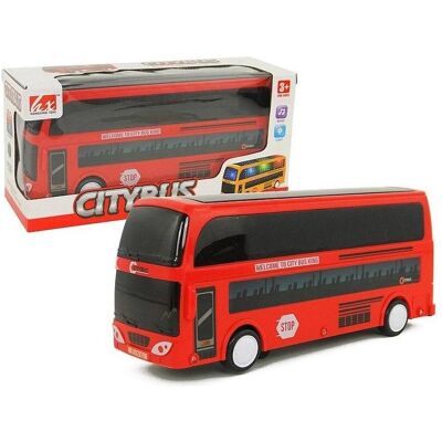 Adar Batteriebetriebener Bus mit Licht und Sound - Publicité Adar Batteriebetriebener Bus mit Licht und Sound - Publicité