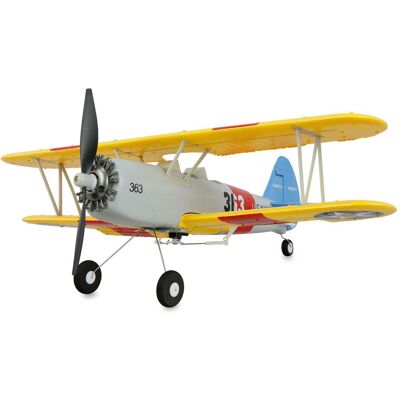 Amewi AMXFlight N2S-2 Stearman 360mm 6G/3D 6-Kanal RTF (Multi moteur, Voltige) - Publicité Amewi AMXFlight N2S-2 Stearman 360mm 6G/3D 6-Kanal RTF (Multi moteur, Voltige) - Publicité