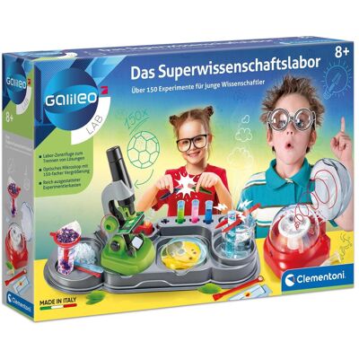 Clementoni Le super laboratoire scientifique - Publicité Clementoni Le super laboratoire scientifique - Publicité