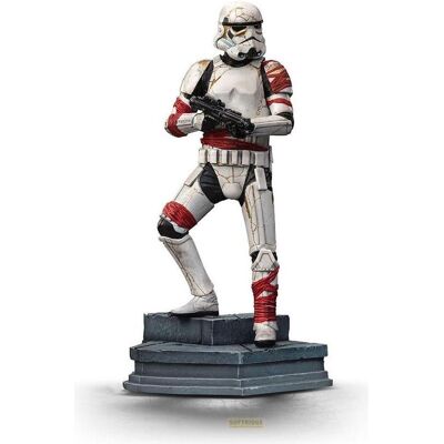 Statue Star Wars Ahsoka Night Trooper 1/10 - Iron Studios - Publicité Statue Star Wars Ahsoka Night Trooper 1/10 - Iron Studios - Publicité