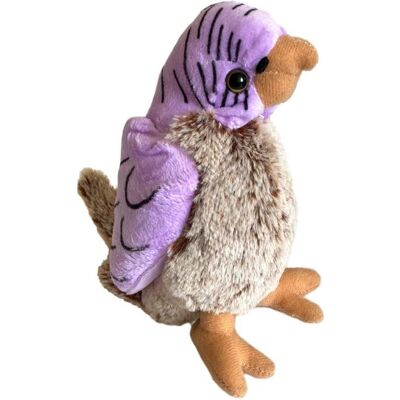 Beppe Lila-brauner Papagei 17cm (17 cm) - Publicité Beppe Lila-brauner Papagei 17cm (17 cm) - Publicité