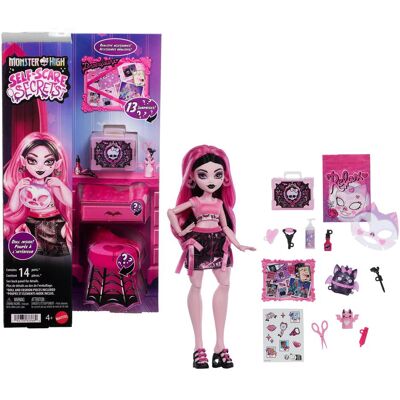 0 Monster High Self-Scare Secrets Draculaura - Publicité 0 Monster High Self-Scare Secrets Draculaura - Publicité