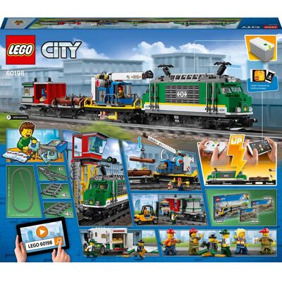 Lego City Train de Fret - Jouet de Construction - Multicolore - Publicité Lego City Train de Fret - Jouet de Construction - Multicolore - Publicité