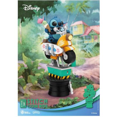 Beast Kingdom Disney D-Stage Diorama PVC Stitch Coin Ride 16 cm - Publicité Beast Kingdom Disney D-Stage Diorama PVC Stitch Coin Ride 16 cm - Publicité
