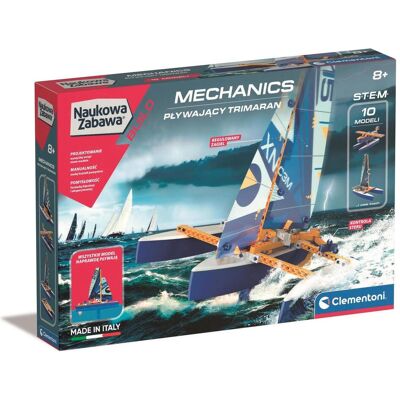 Clementoni Laboratoire mechaniki Pływający Trimaran - Publicité Clementoni Laboratoire mechaniki Pływający Trimaran - Publicité