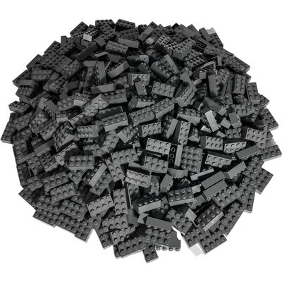 LEGO - 3001 - Gris Foncé - Brique 2x4 - Publicité LEGO - 3001 - Gris Foncé - Brique 2x4 - Publicité