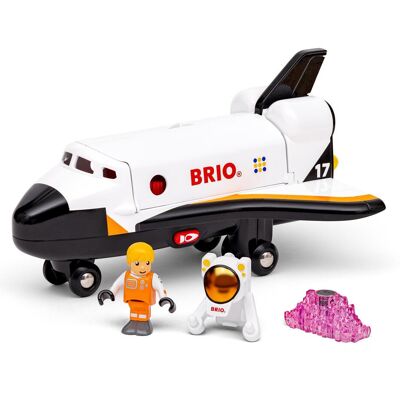 Ravensburger BRIO World 36150 Space Shuttle - grosses BRIO World Space Shuttle - zauberhaftes Geschenk für Kinder - Publicité Ravensburger BRIO World 36150 Space Shuttle - grosses BRIO World Space Shuttle - zauberhaftes Geschenk für Kinder - Publicité