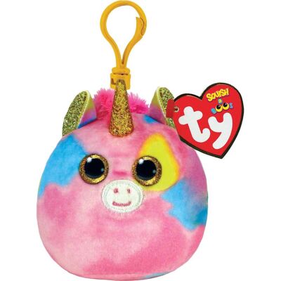 Ty Fantasia Unicorn Squishy Clip 9cm - Publicité Ty Fantasia Unicorn Squishy Clip 9cm - Publicité