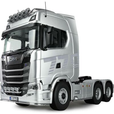 Amewi Scania 770 S Zugmaschine 6x6 1:14 RTR silber (RTR Prêt à fonctionner) - Publicité Amewi Scania 770 S Zugmaschine 6x6 1:14 RTR silber (RTR Prêt à fonctionner) - Publicité