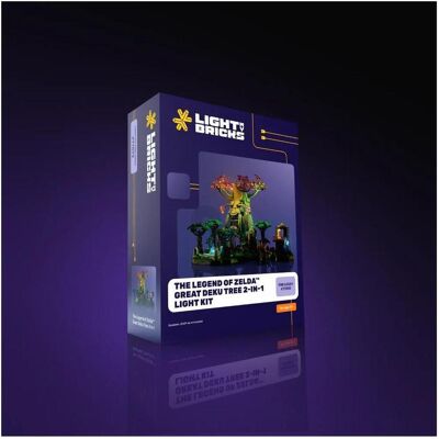 Light My Bricks - LMB 2.0 Deku Tree 2-in-1 - 77092 - Deku Tree - Kit d’éclairage LED - Publicité Light My Bricks - LMB 2.0 Deku Tree 2-in-1 - 77092 - Deku Tree - Kit d’éclairage LED - Publicité