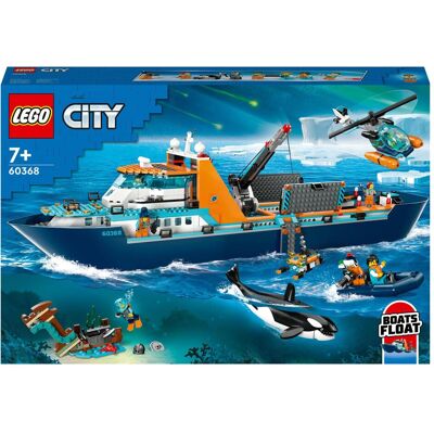 LEGO City Navire de Recherche Arctique - Jouet de Construction - Publicité LEGO City Navire de Recherche Arctique - Jouet de Construction - Publicité