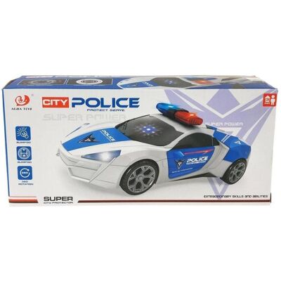 Adar Polizeiauto mit Licht und Ton - Publicité Adar Polizeiauto mit Licht und Ton - Publicité