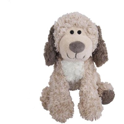 Beppe Hund mit weissem Bauch ecru 20cm - Publicité Beppe Hund mit weissem Bauch ecru 20cm - Publicité