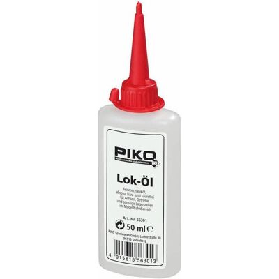 Piko Bouteille de recharge d'huile de locomotive avec pointe de dosage 50 ml - Publicité Piko Bouteille de recharge d'huile de locomotive avec pointe de dosage 50 ml - Publicité