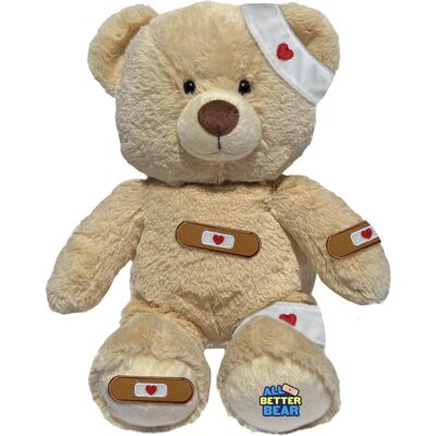 Ourson en peluche avec bandages - Robot interactif de soin - 40cm - Publicité Ourson en peluche avec bandages - Robot interactif de soin - 40cm - Publicité